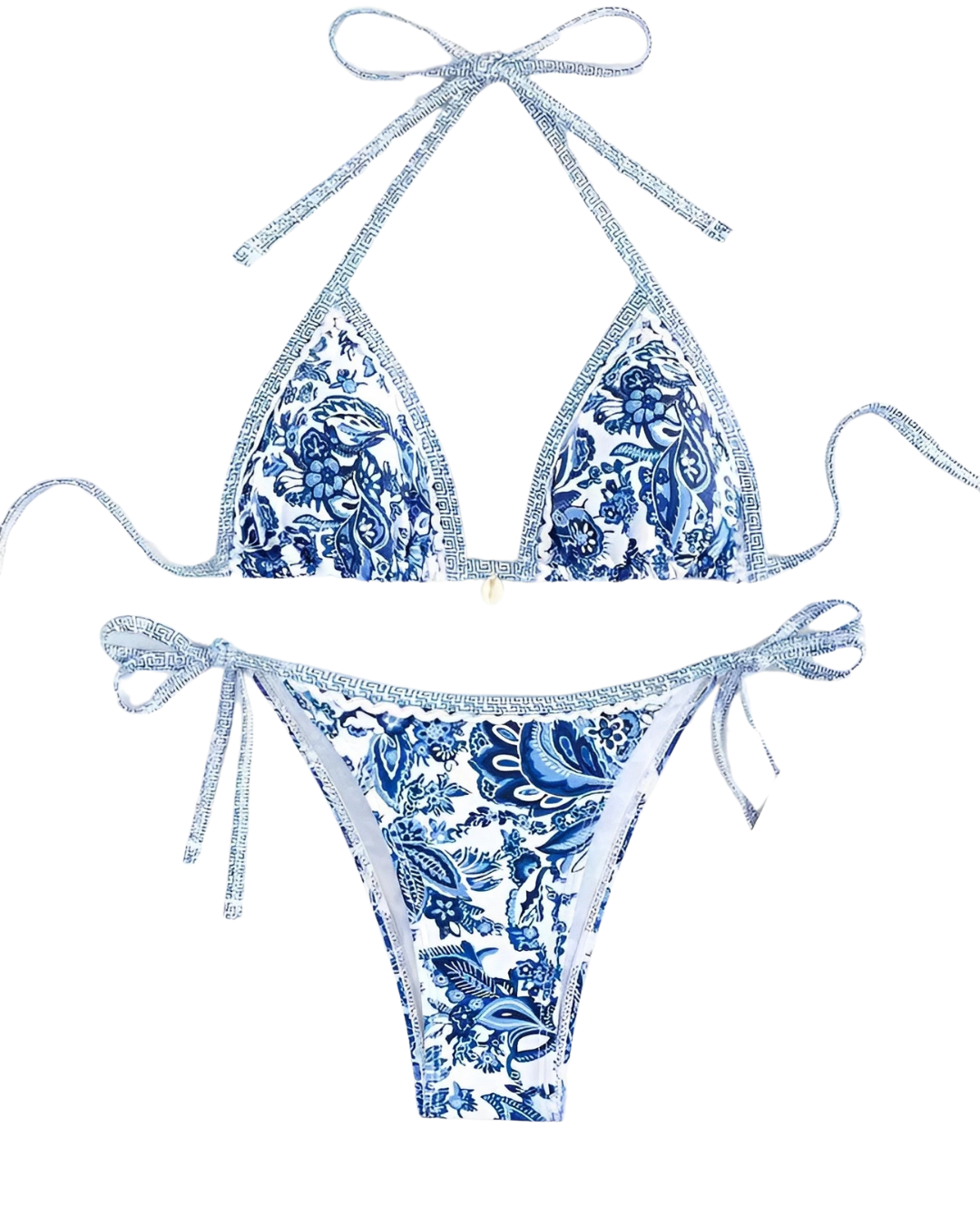 Halter String Triangle Bikini
