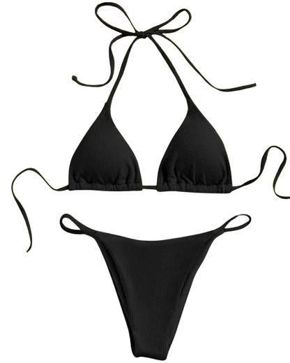 Triangle string bikini