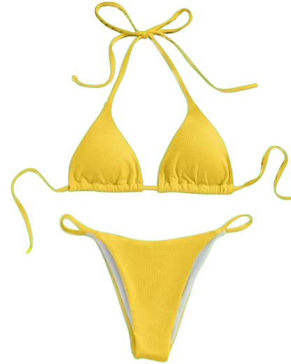 Triangle string bikini